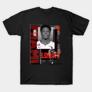 Miami Heat Kyle Lowry 7 T-Shirt